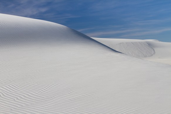 Untouched dune landscape