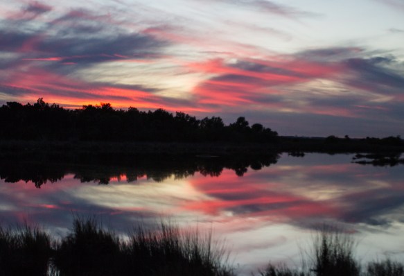 sunset at Merritt Island