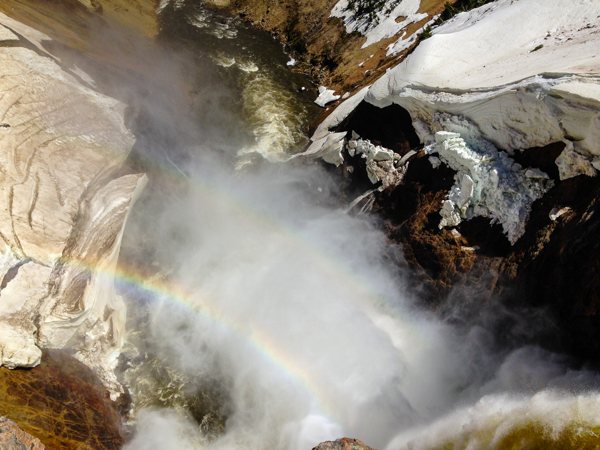 Brink of the Lower Falls