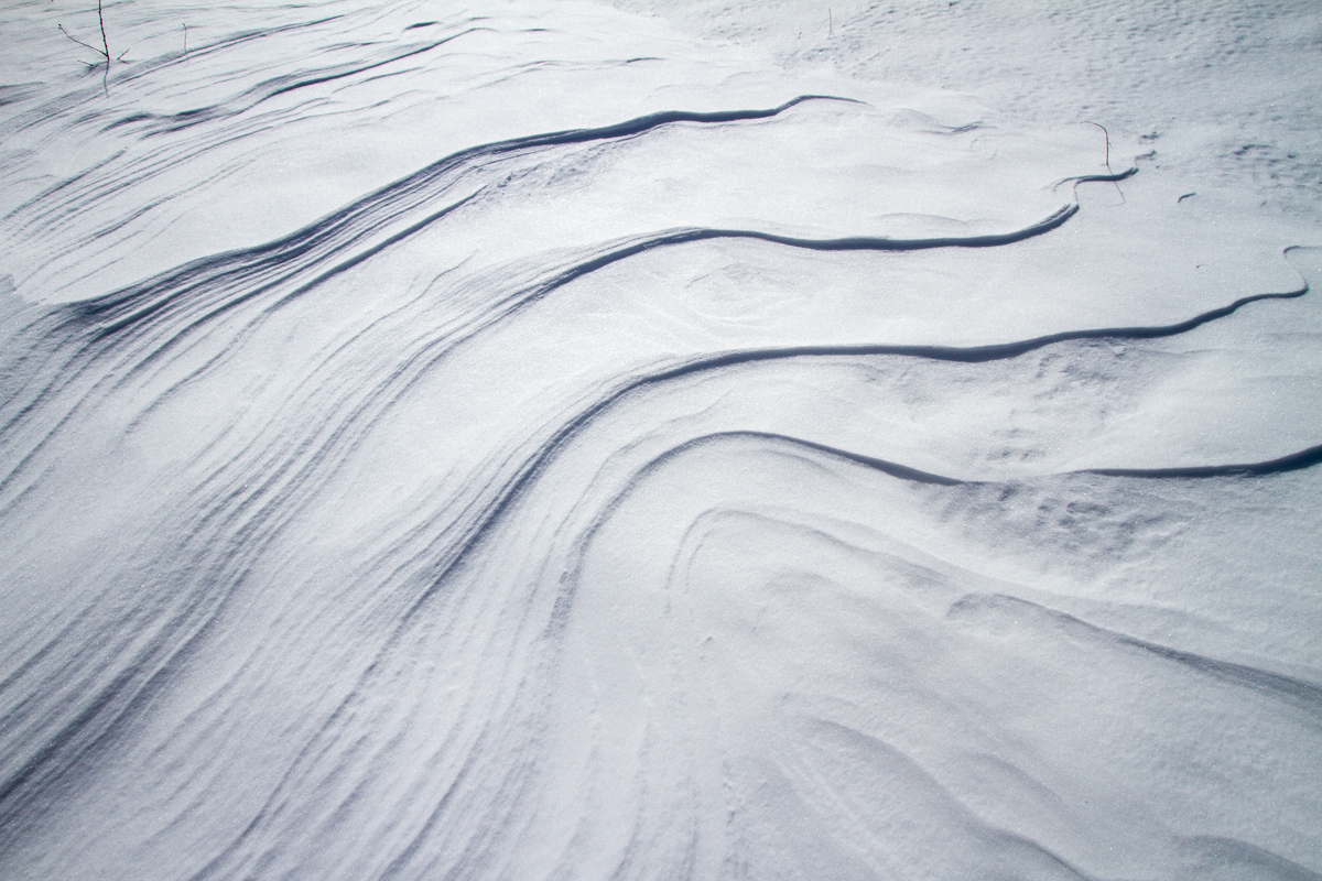 Patterns in snow