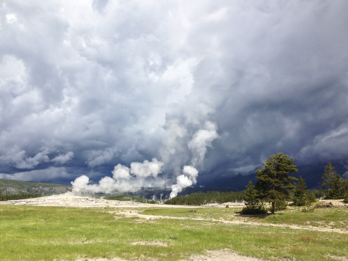 Uooer Geyser Basin