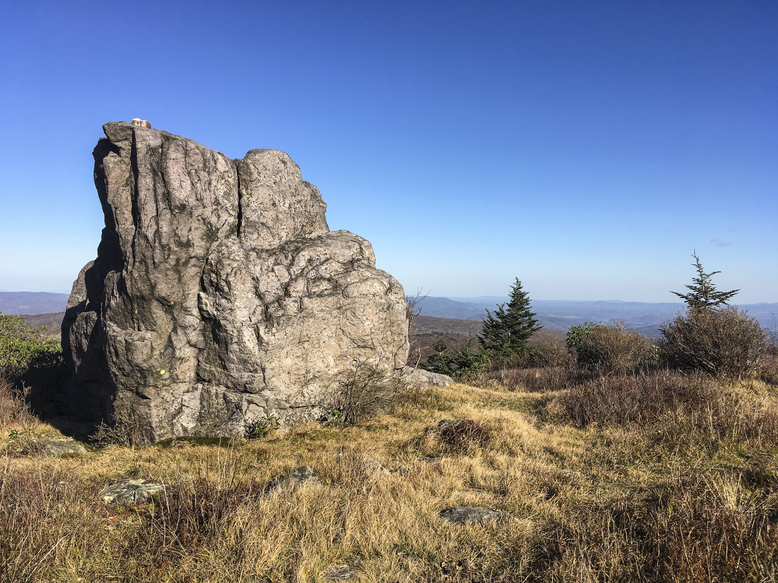 boulder on Wilburn Ridge