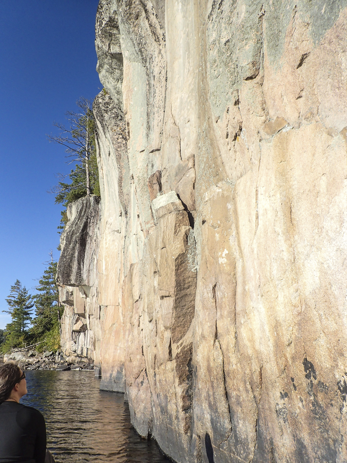 Rock painting cliffs 1