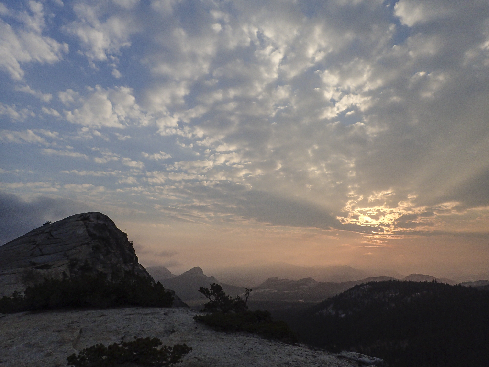 Lembert Dome at sunset