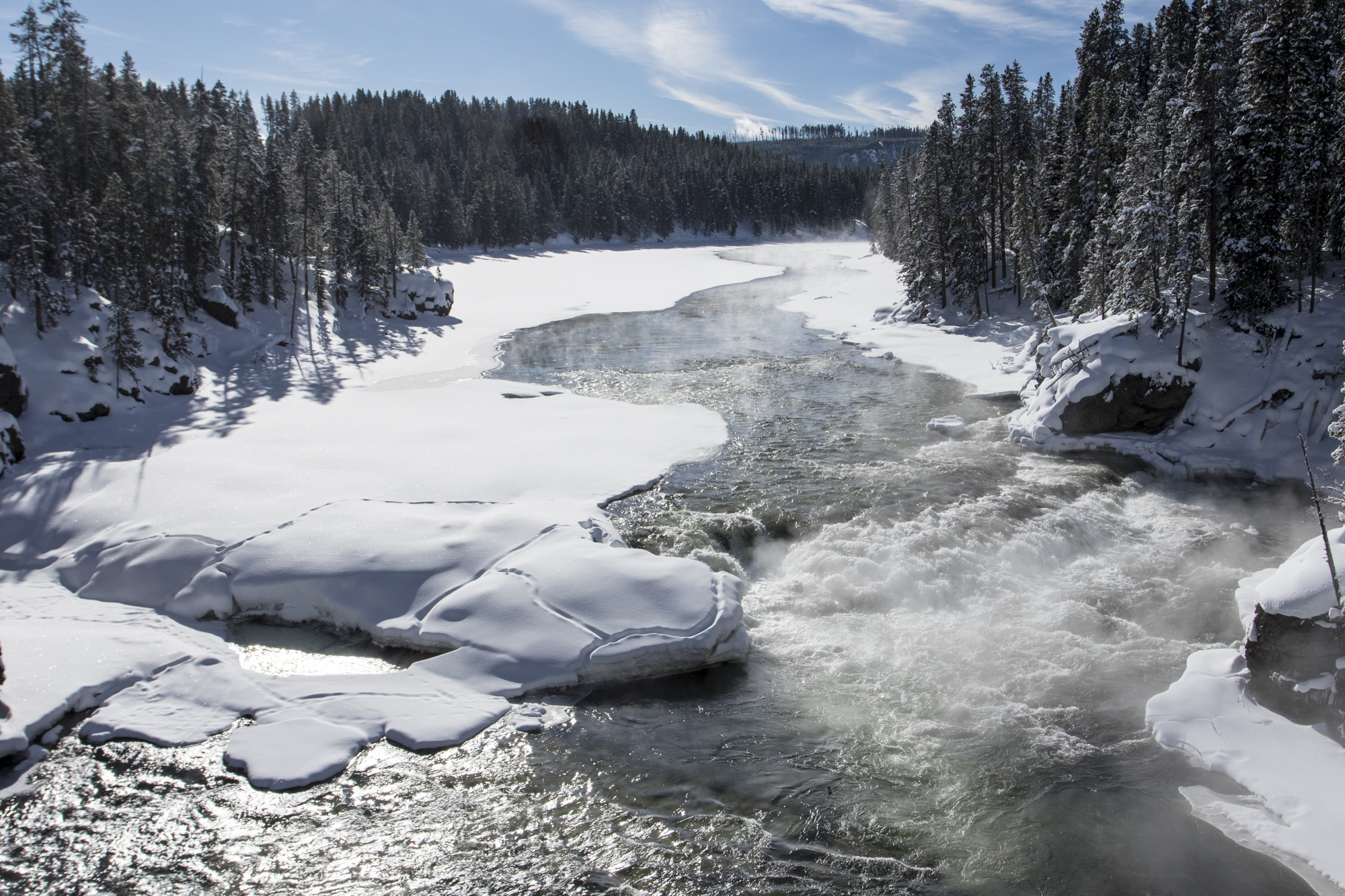 Yellowstone River at Chittenden Bridge